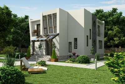 Проект дома от 200 до 250 кв.м. 110/6. Фасады, планировки(анонс).