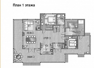 Проект коттеджа (дачного дома) № 100/103 К-014