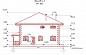 Раздел проекты домов от 250 до 300 кв.м. проект коттеджа 255 кв.м. № 92/93. разрез 2.
