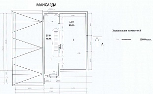 Проекты домов большой площади Коттедж 700 кв. метров 93/31. Мансарда.